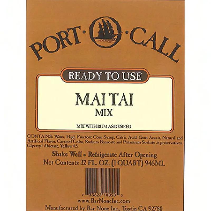 Port O Call Mai Tai Mix Syrup 32 OZ 12/Case