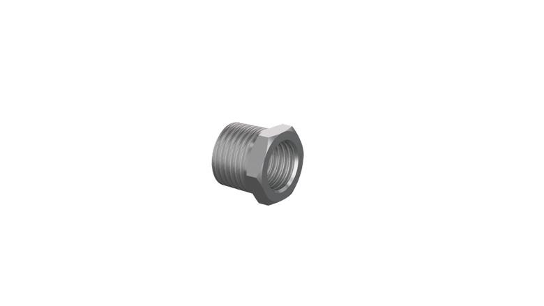 Bushing Stainless Steel 3/8IN x 1/4IN 1/Each