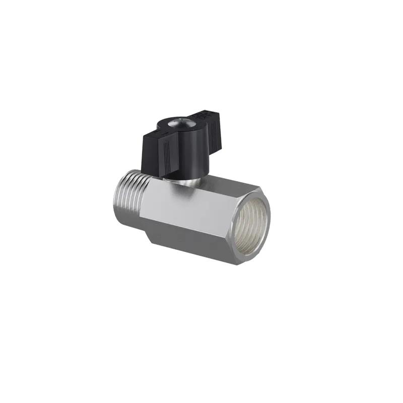 NPB Ball Valve Metal Silver 1/2IN FMB 1/Each