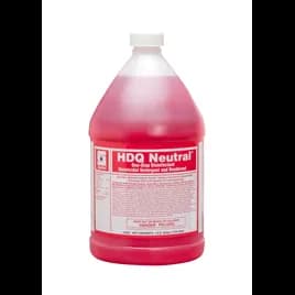 HDQ Neutral® Citrus Scent Disinfectant Cleaner 1 GAL Multi Surface Neutral Concentrate Quat 4/Case