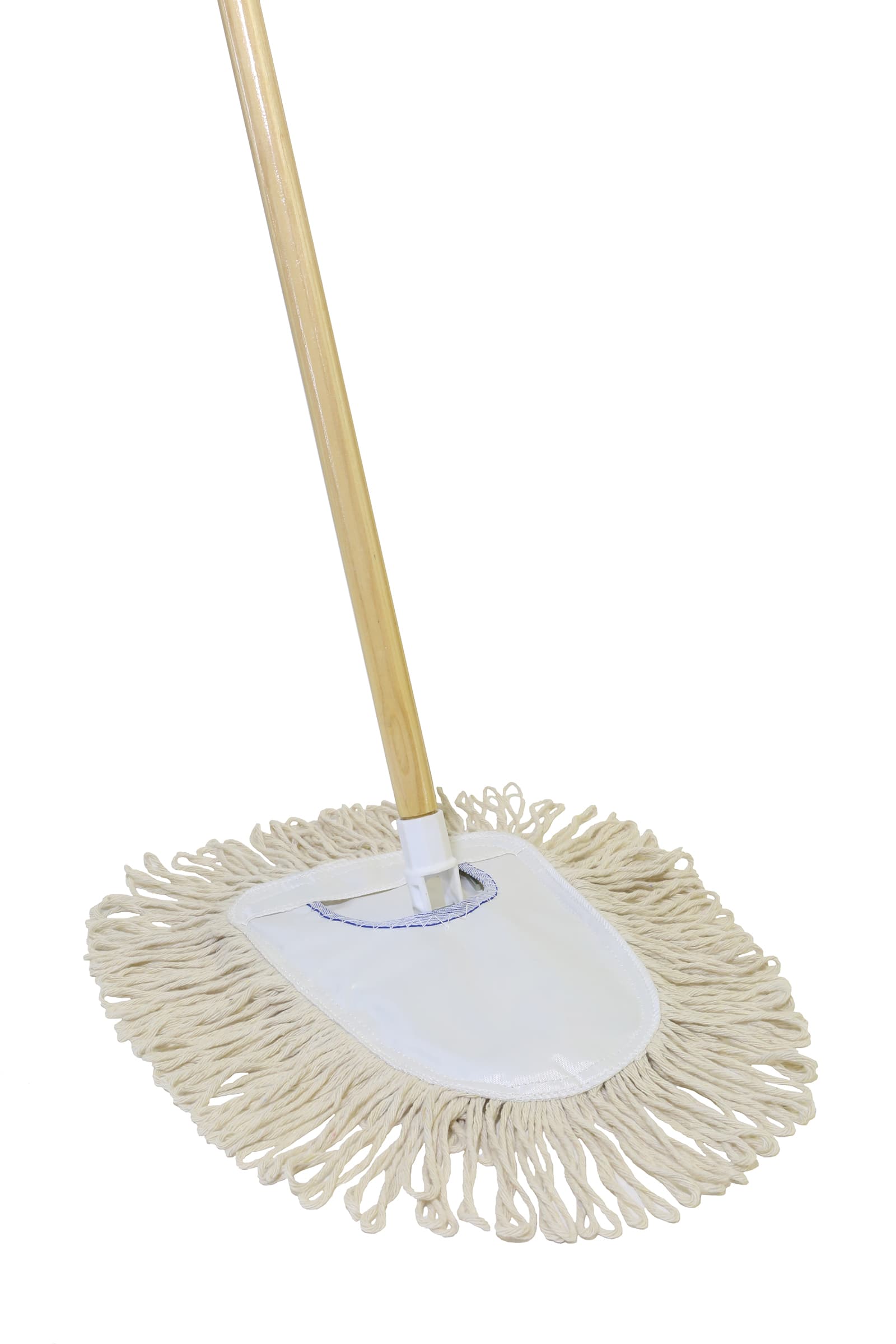 MaxiDust Dust Mop Frame & Handle 54IN Wood Metal Wire With 8.5IN Head Wedge 12/Case