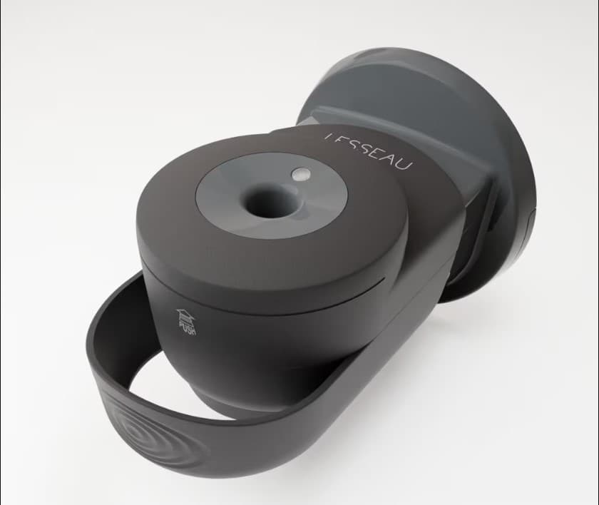 LESSEAU® Hand Soap Dispenser Black Plastic Manual 1/Each