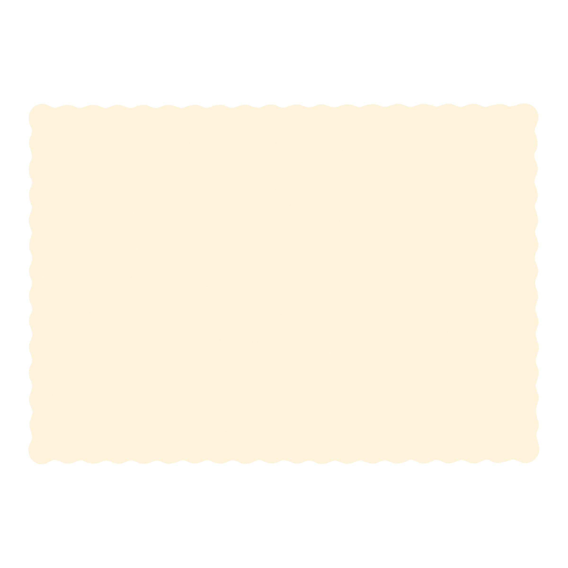 Placemat 9.5X13.5 IN Ecru Rectangle Paper 1000/Case