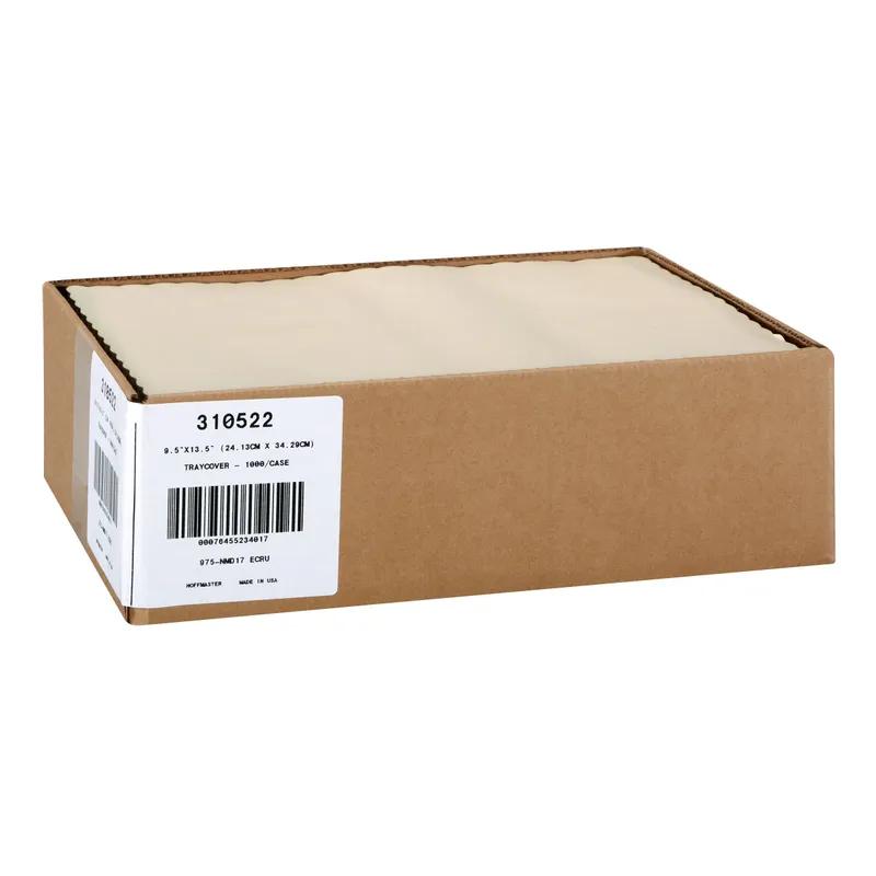 Placemat 9.5X13.5 IN Ecru Rectangle Paper 1000/Case