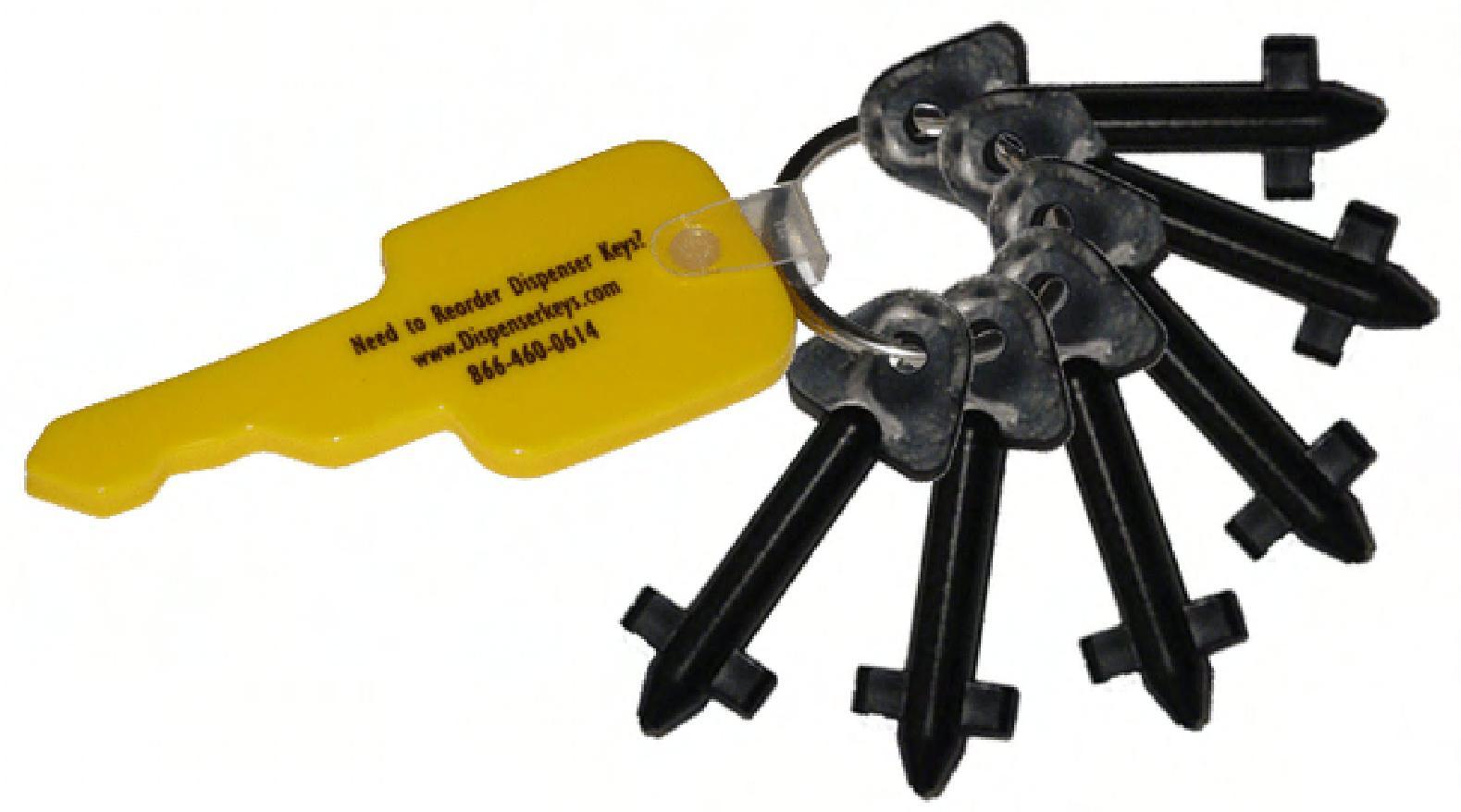 Kimberly Clark Dispenser Cross Keys Metal 25 Count/Pack