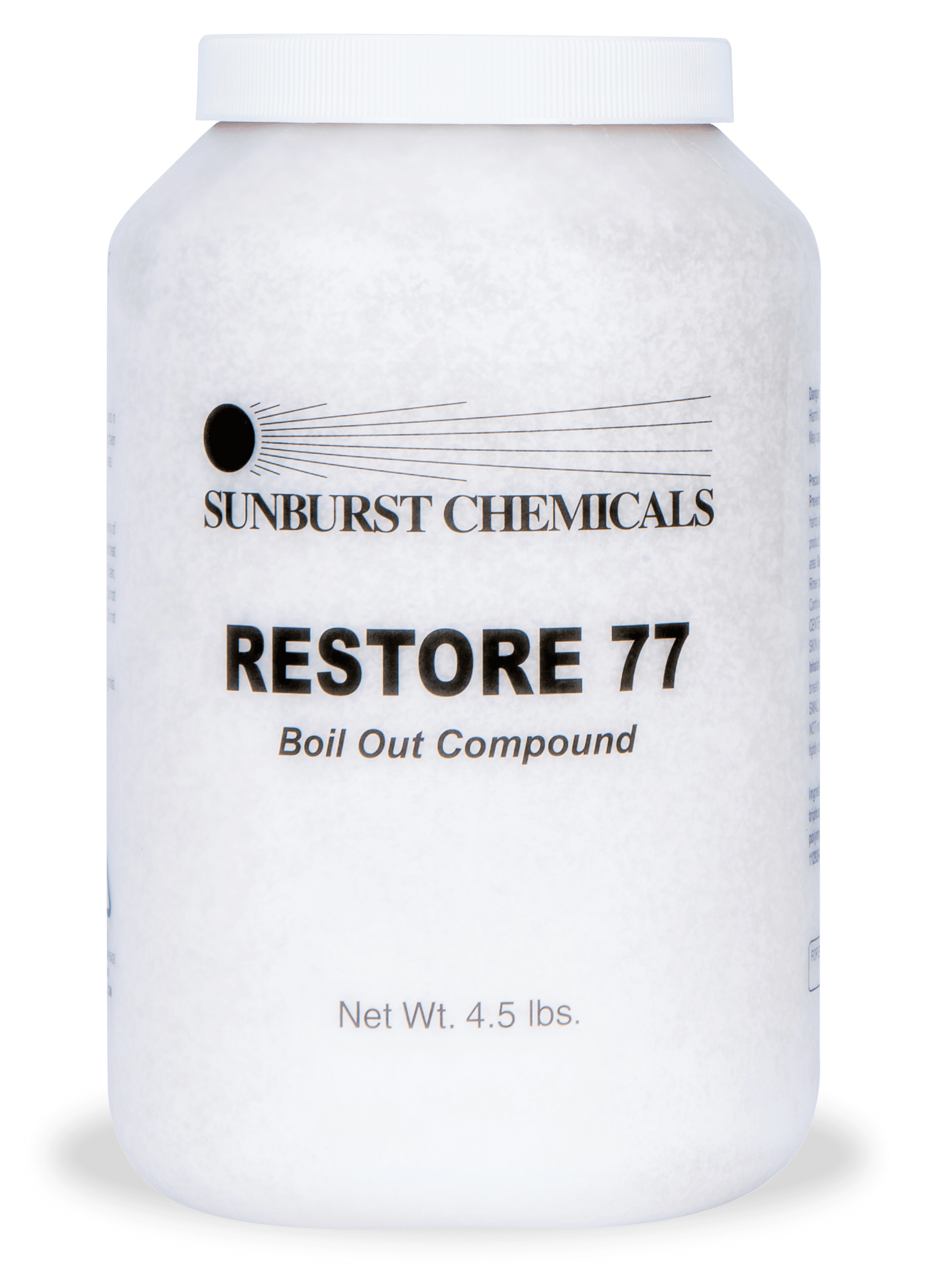 Restore 77 Fryer Cleaner 4.5 LB Powder Compound 2/Case