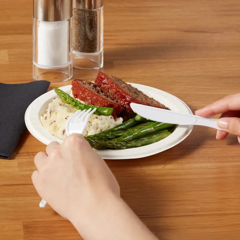 Dixie® Grab-N-Go® Knife PS White Heavyweight 1000/Case