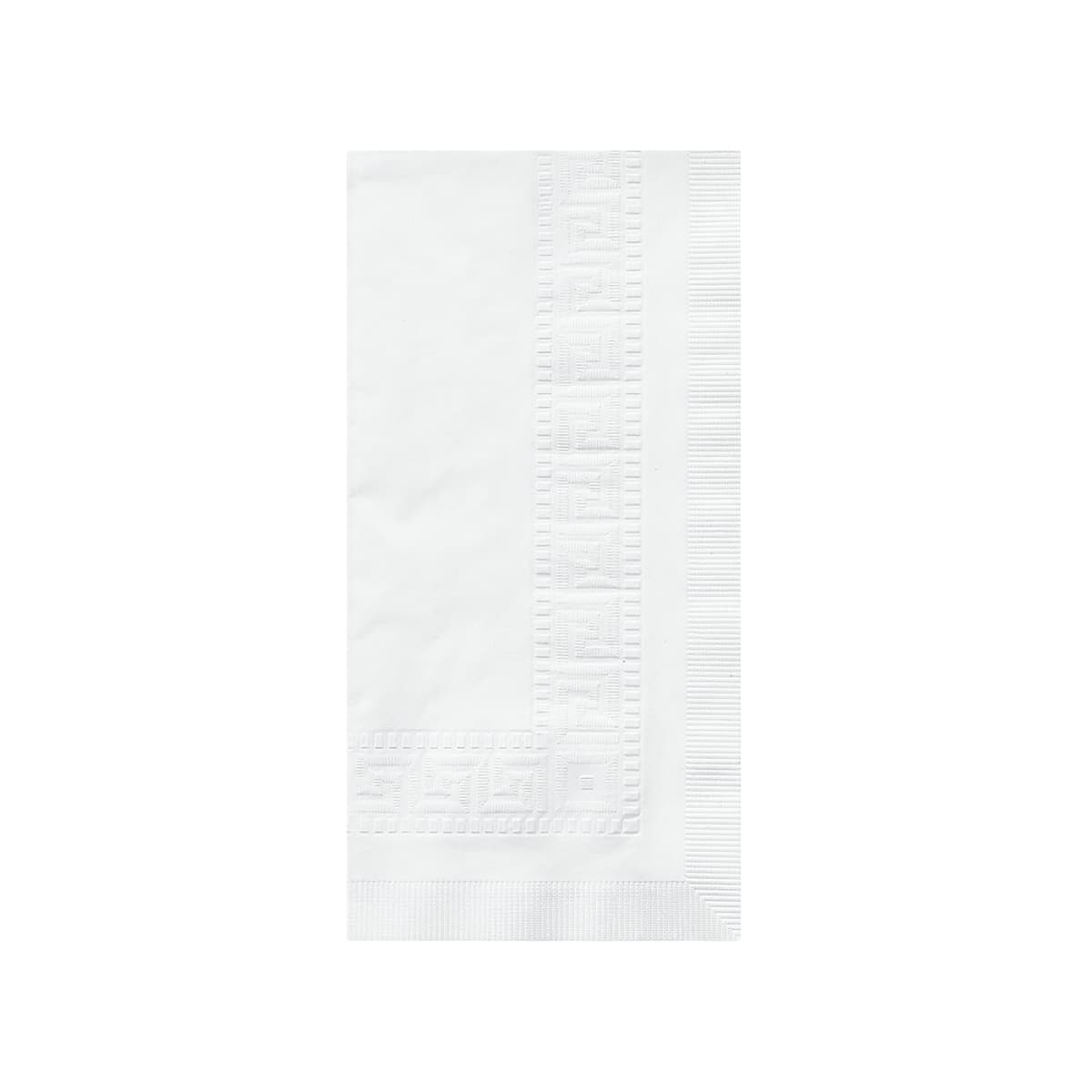 Dinner Napkins 17X17 IN White Tissue Paper 3PLY 600/Case
