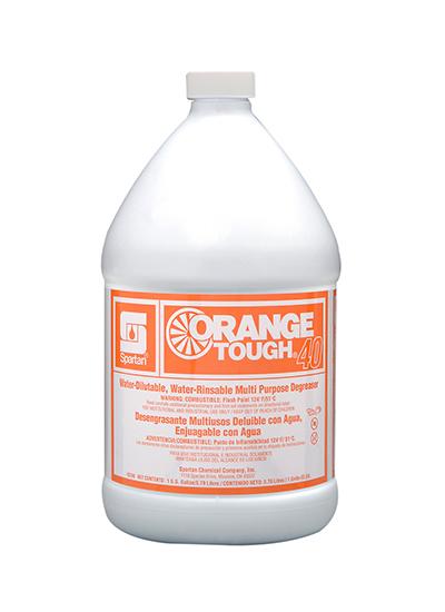 Orange Tough® 40 Degreaser 1 GAL Multi Surface Alkaline Concentrate D-Limonene 4/Case