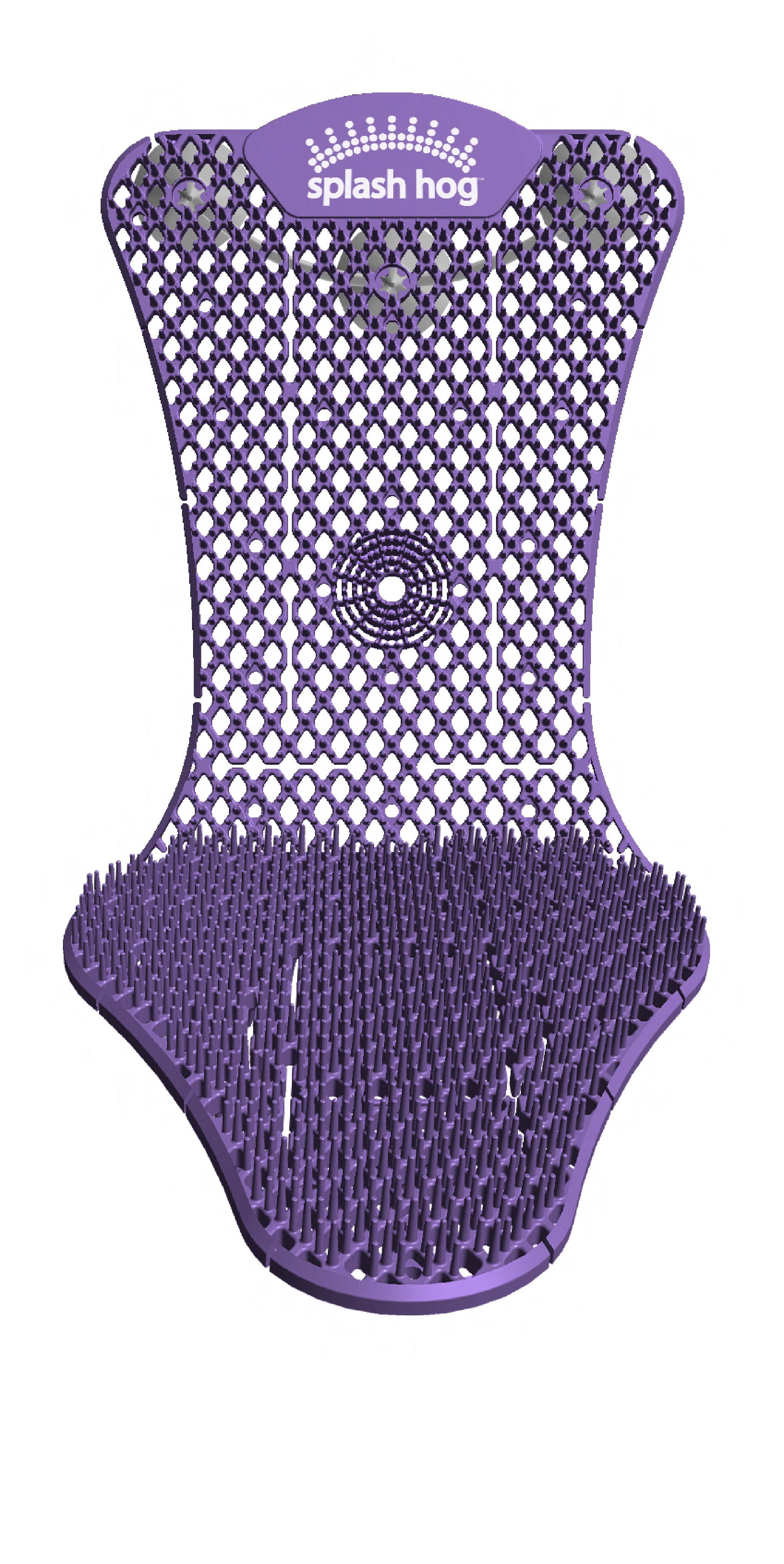 Splash Hog Urinal Screen Lavender Vertical 72 Count/Case