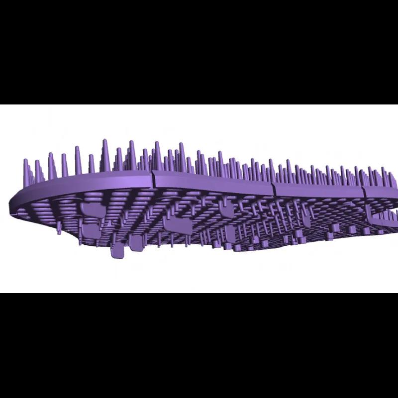 Splash Hog Urinal Screen Lavender Vertical 72 Count/Case