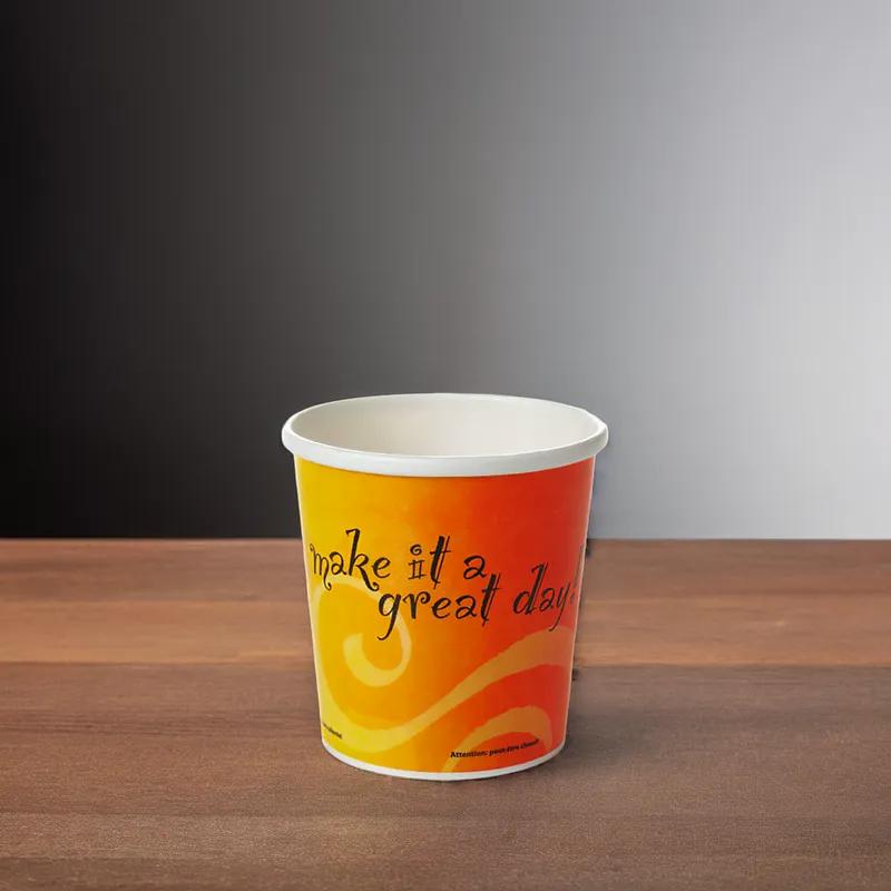 Soup Food Container Base 16 OZ Paper Great Day 500/Case