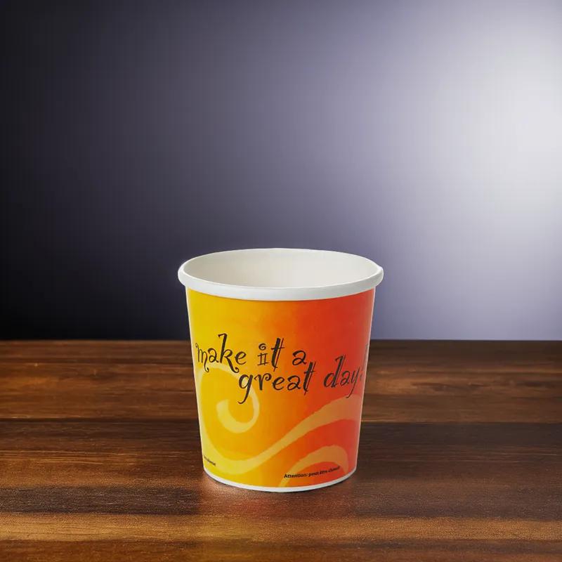 Soup Food Container Base 16 OZ Paper Great Day 500/Case
