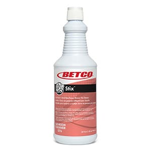 Stix Cherry-Almond Toilet Bowl Cleaner 1 QT Acidic RTU Liquid 20% Phosphoric Acid 12/Case
