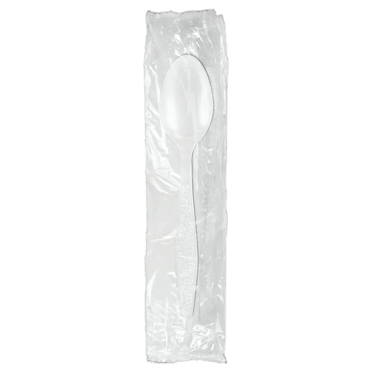 Teaspoon PS White Extra Heavy Duty Individually Wrapped 1000/Case