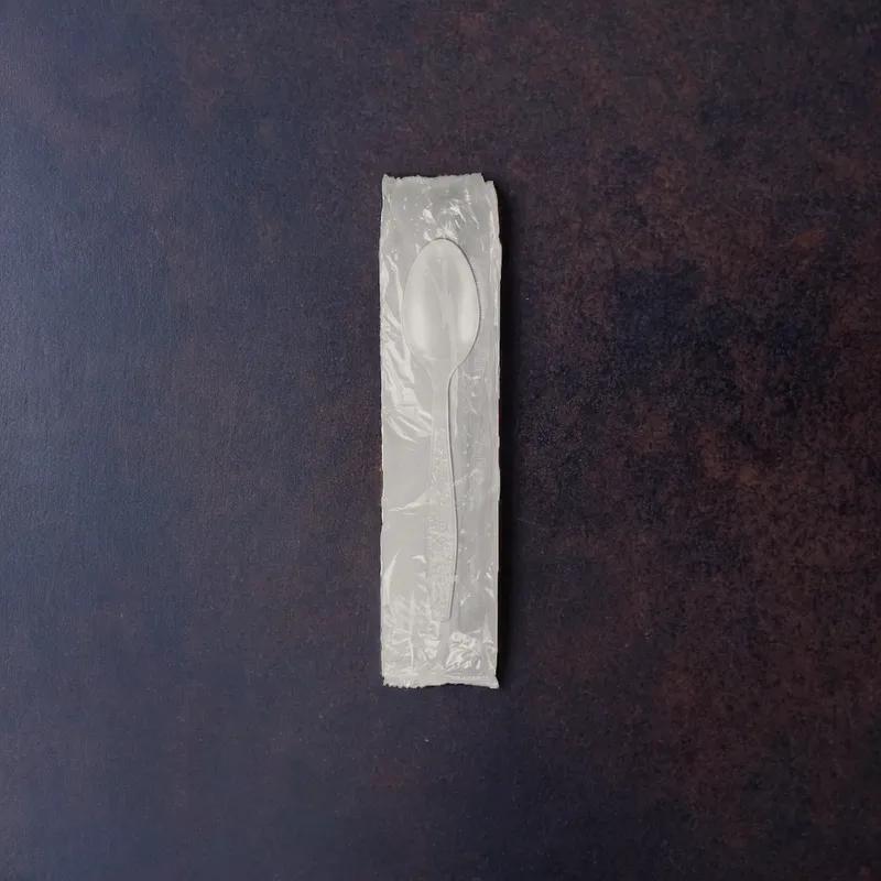 Teaspoon PS White Extra Heavy Duty Individually Wrapped 1000/Case