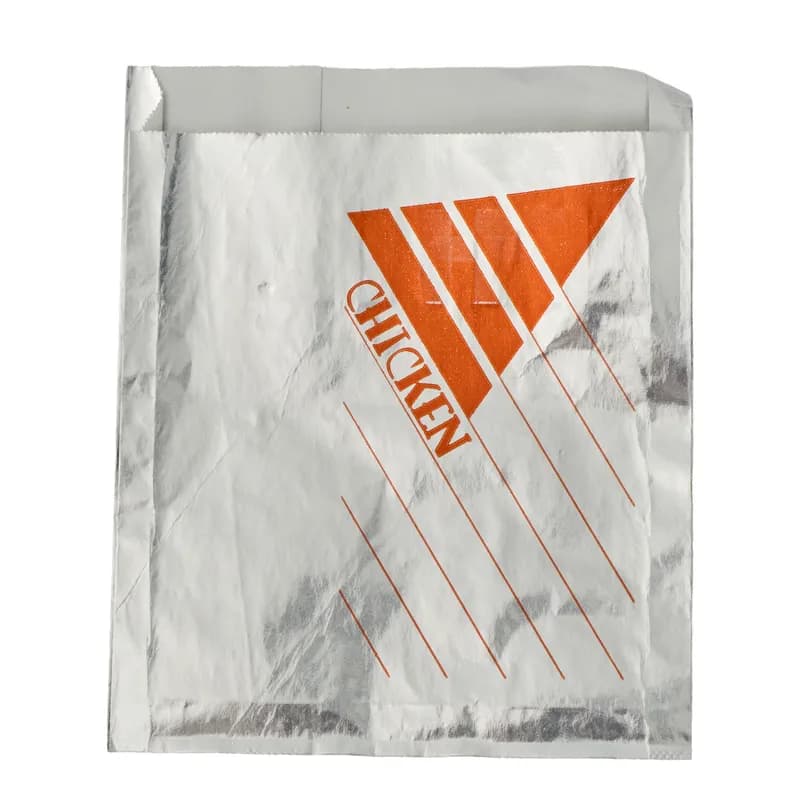 Chicken Bag 6X0.75X6.75 IN Foil-Lined Paper Gusset 1000/Case