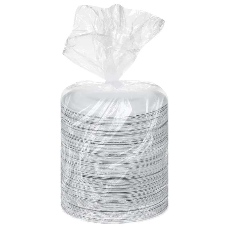 The Chinet Brand® Plate 6 IN Molded Fiber White Round 1000/Case