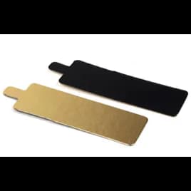 Dessert Board 5X1.75 IN Gold Black With Tab 650/Case