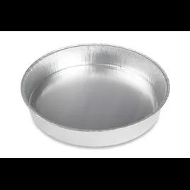 Take-Out Container Base Medium (MED) 8 IN Aluminum Silver Round 500/Case