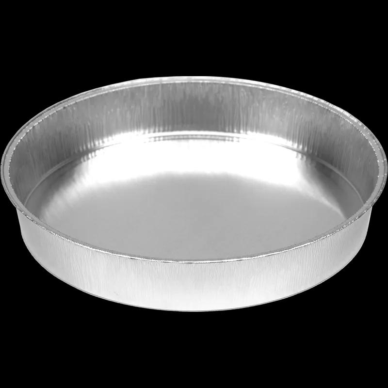 Take-Out Container Base Medium (MED) 8 IN Aluminum Silver Round 500/Case
