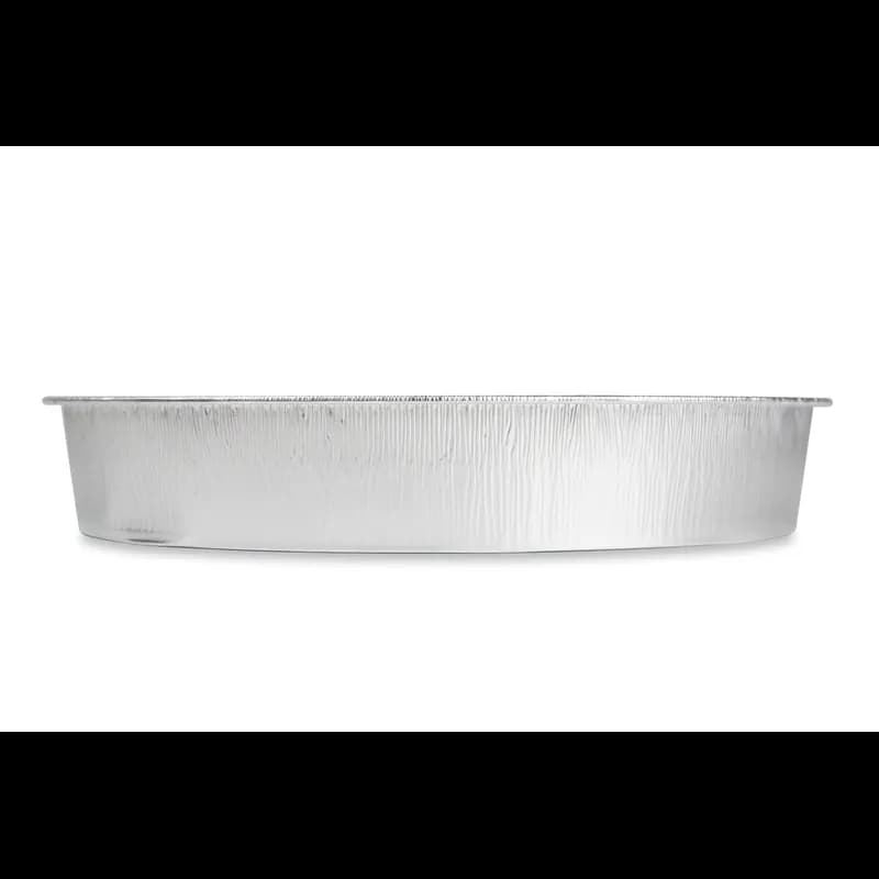 Take-Out Container Base Medium (MED) 8 IN Aluminum Silver Round 500/Case