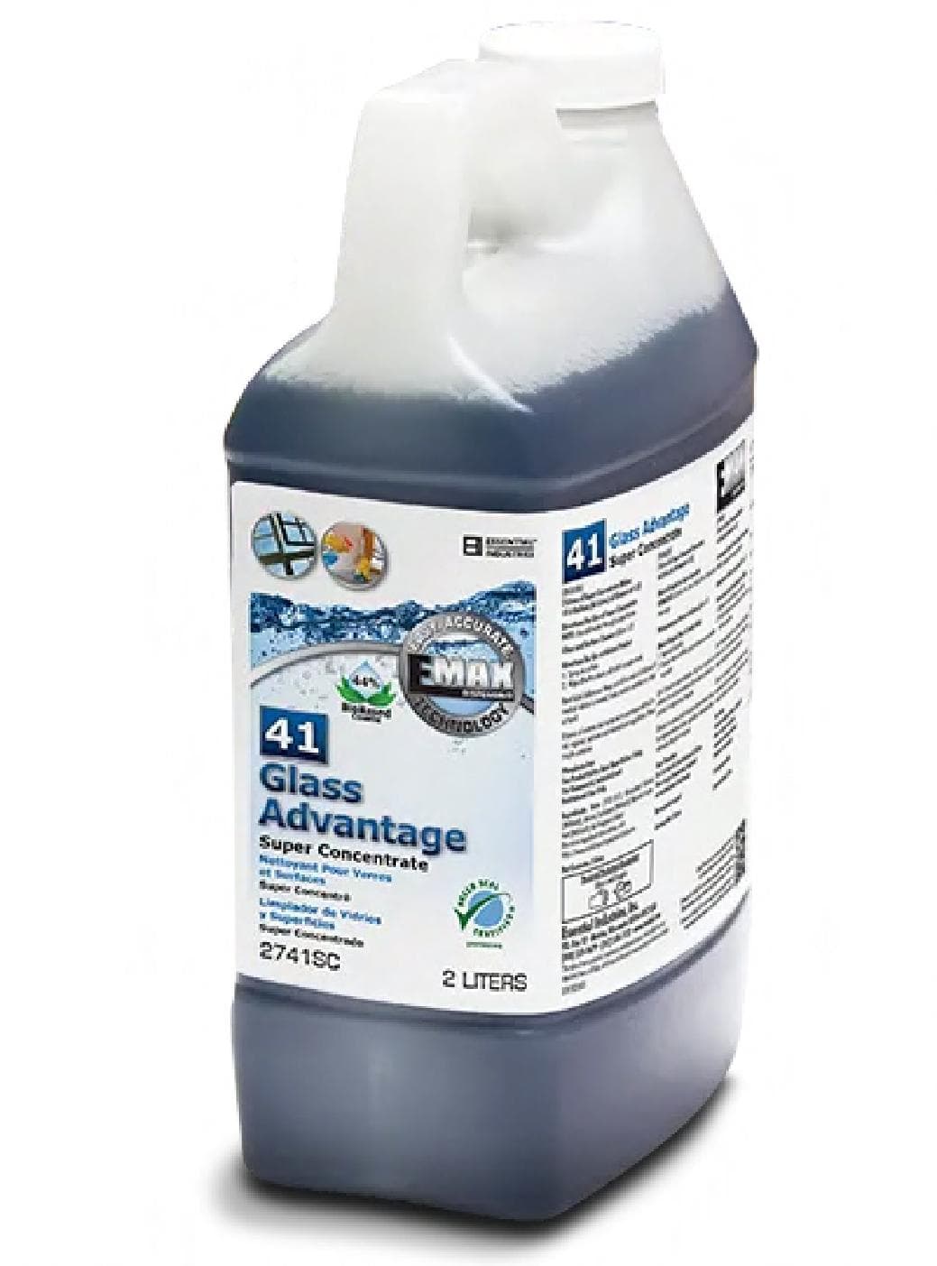Glass Advantage #41 Super Concentrate Glass Cleaner 64 OZ 4/Case
