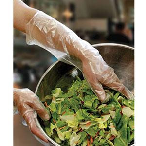 Gloves Plastic Elbow-Length 100 Count/Pack 20 Packs/Case