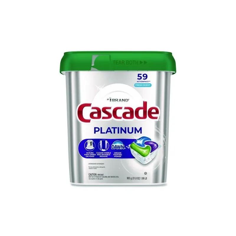Cascade® Actionpacs Fresh Scent Dishwasher Tabs 31.8 OZ 59 Count/Pack 3 Packs/Case