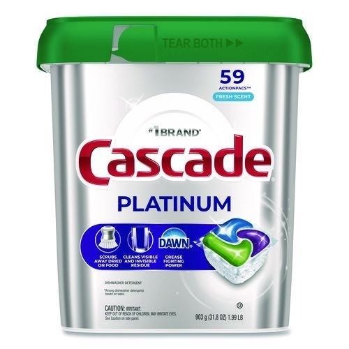 Cascade® Actionpacs Fresh Scent Dishwasher Tabs 31.8 OZ 59 Count/Pack 3 Packs/Case