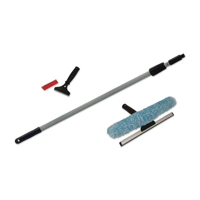 Boardwalk® Window Cleaning Kit Carbon Steel Rubber Kit 1/Each