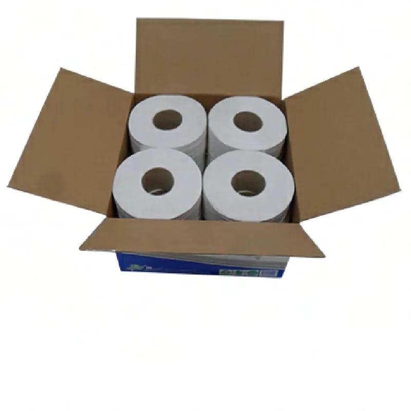 Toilet Paper & Tissue Roll 3.55IN X1000FT 2PLY Jumbo (JRT) 3.3IN Core Diameter 12/Case