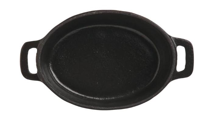 Dutch Oven 11 OZ Cast Iron Black Mini With Lid 12/Case