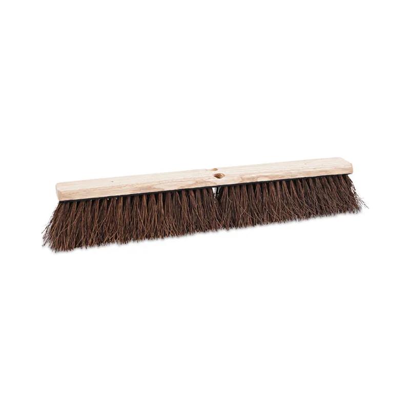 Boardwalk® Floor Brush Head 24 IN Mixed Hardwood Natural 3.25IN Bristle Length 1/Each