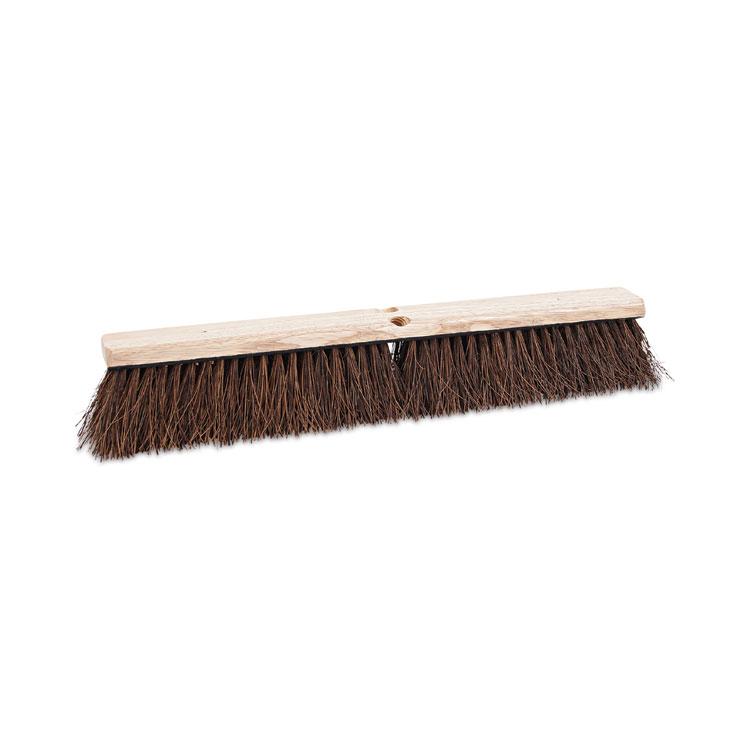 Boardwalk® Floor Brush Head 24 IN Mixed Hardwood Natural 3.25IN Bristle Length 1/Each