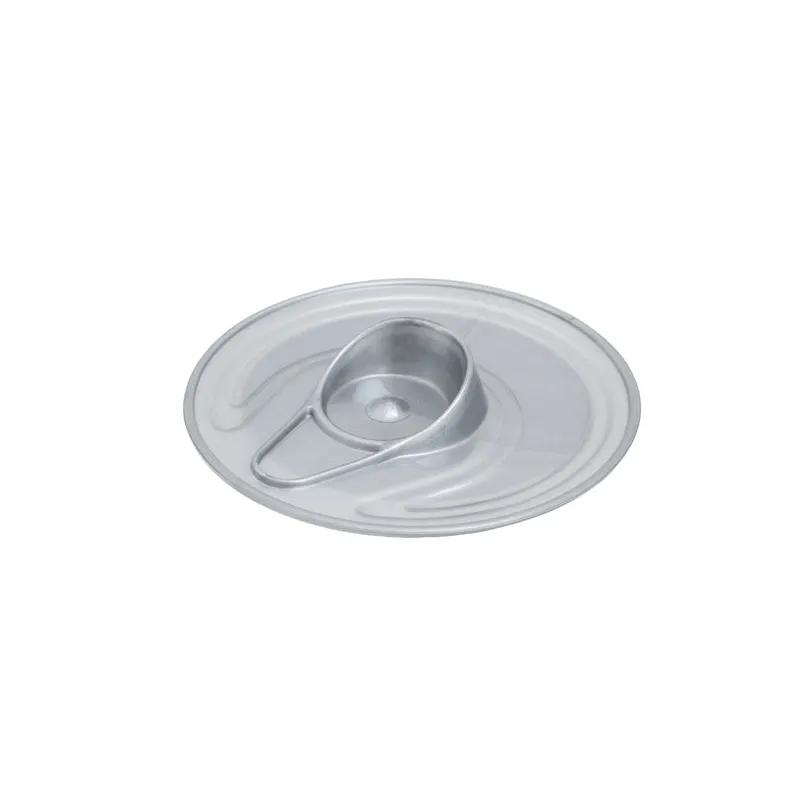 Tin Can Food Container Base & Lid Combo 4 OZ Plastic Silver 100/Case