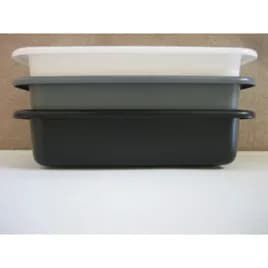 Tough Guys® Food Storage Box 22X16X5 IN Gray PE Lug 1/Each