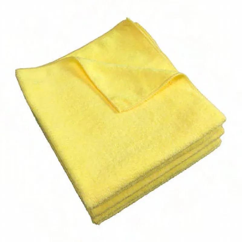 HOSPECO® Smart Choice Cleaning Cloth 16X16 IN Microfiber Yellow 300 GSM 12 Count/Pack 15 Packs/Case