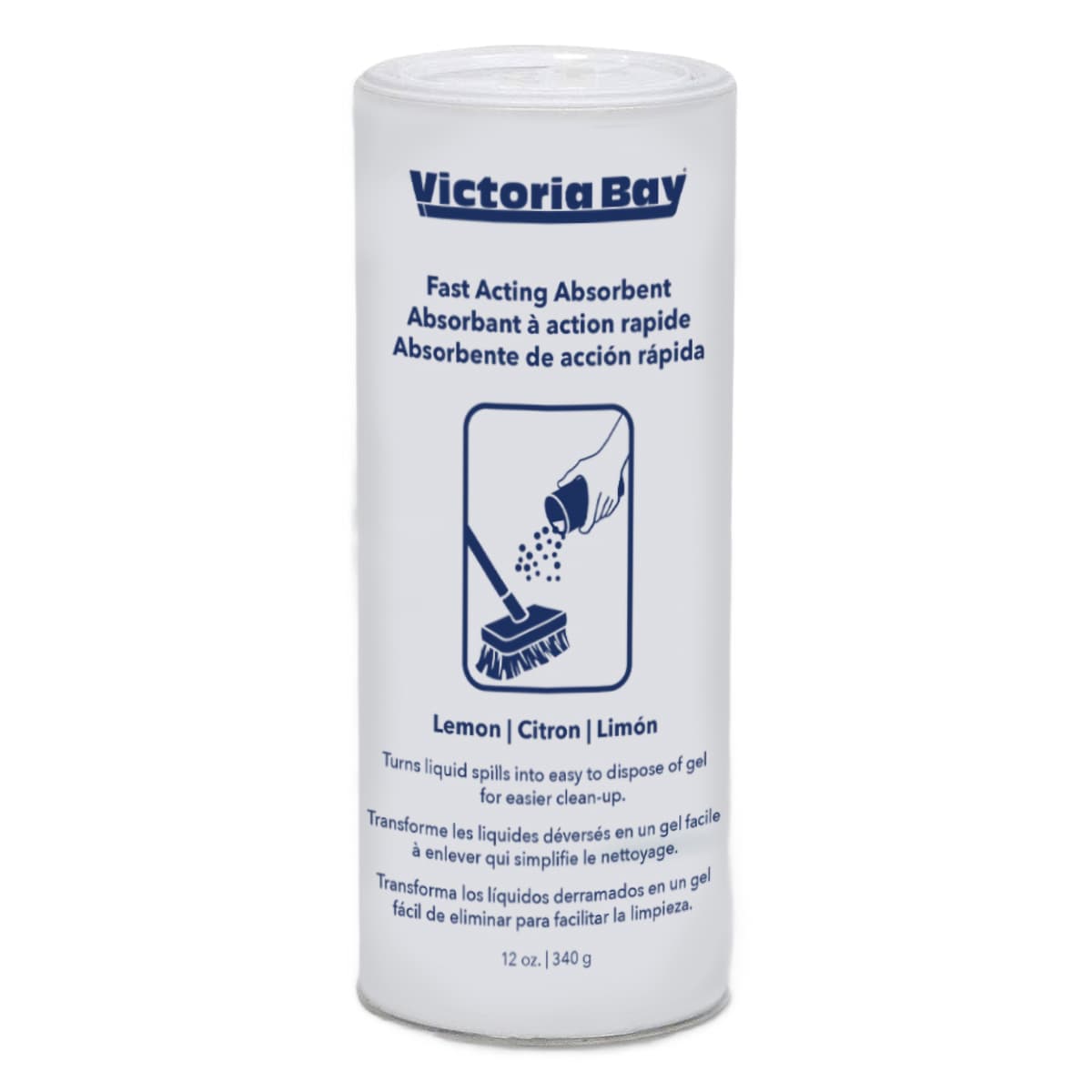 Victoria Bay Absorbent 12 OZ Lemon Granules Instant 6/Box