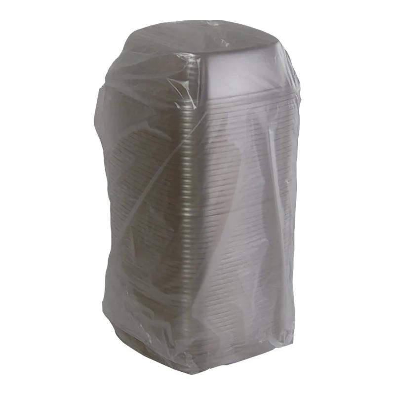 Lid Dome 6X6 IN PET Clear Square For Container 300/Case