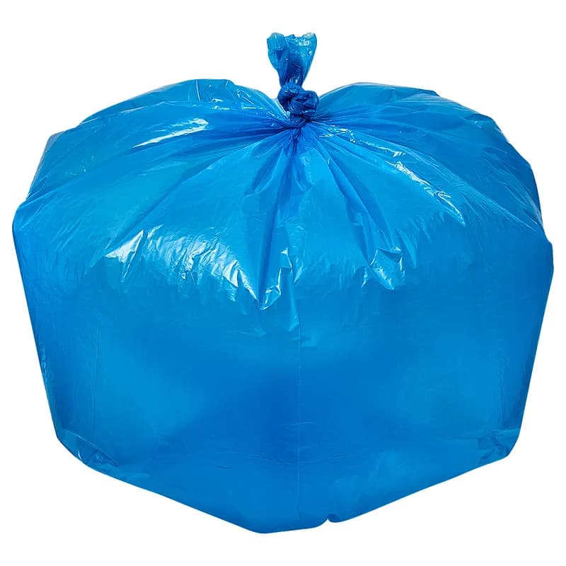 Can Liner 40X51 IN Blue Plastic 1.4MIL 150/Case