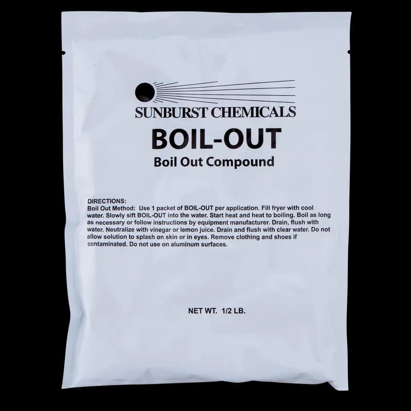 Boil Out Boil-Out Fryer Cleaner 0.5 LB Powder Solid 8/Case