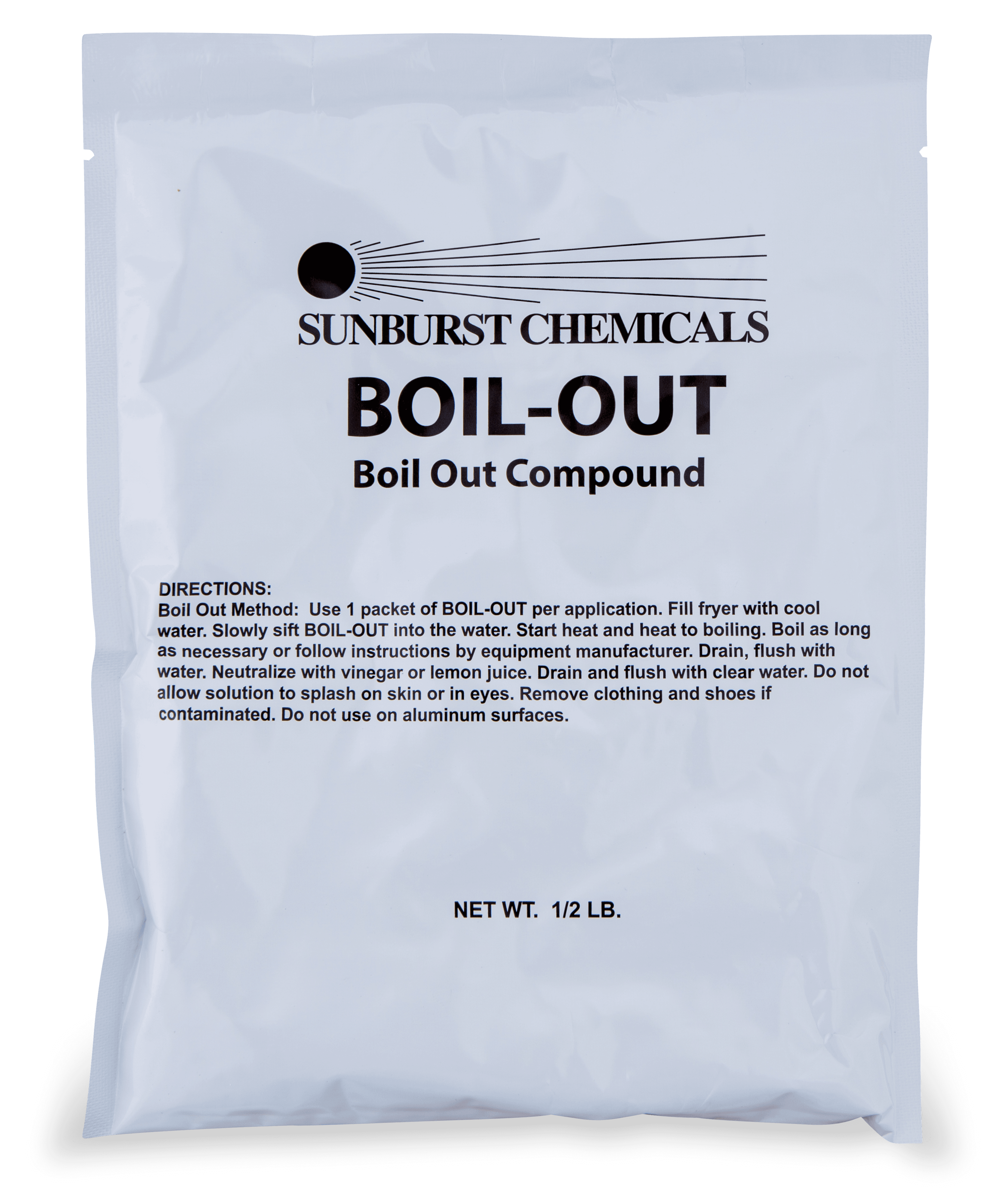 Boil Out Boil-Out Fryer Cleaner 0.5 LB Powder Solid 8/Case