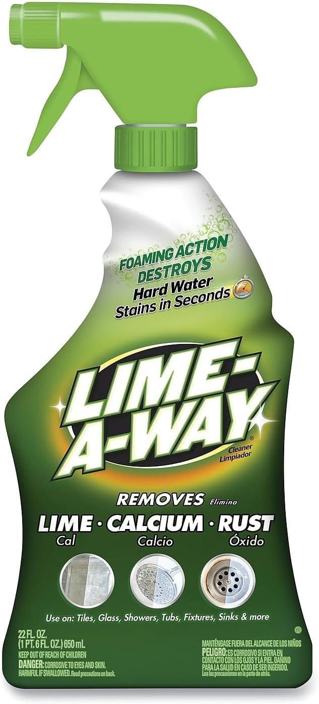 LIME-A-WAY® Lemon Calcium, Lime & Rust Remover 22 OZ Liquid 6/Case