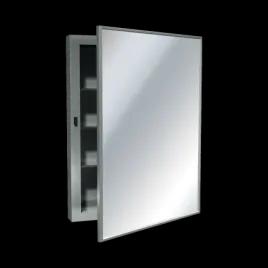 Medicine Cabinet 18.25X24.25 IN Stainless Steel Surface Mounted 1/Each