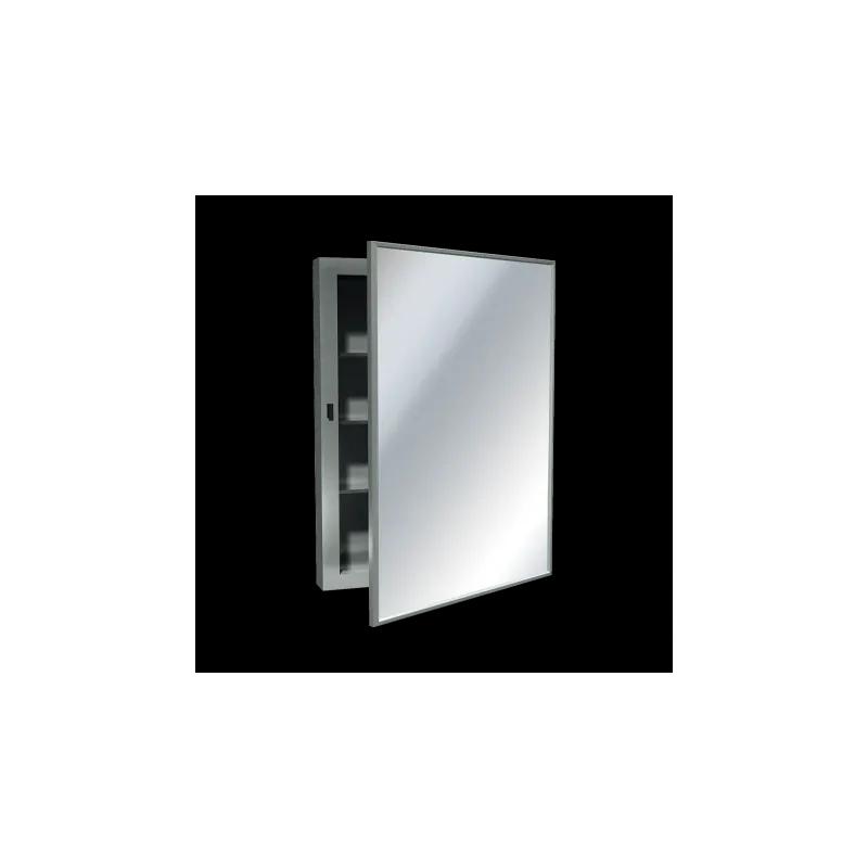 Medicine Cabinet 18.25X24.25 IN Stainless Steel Surface Mounted 1/Each