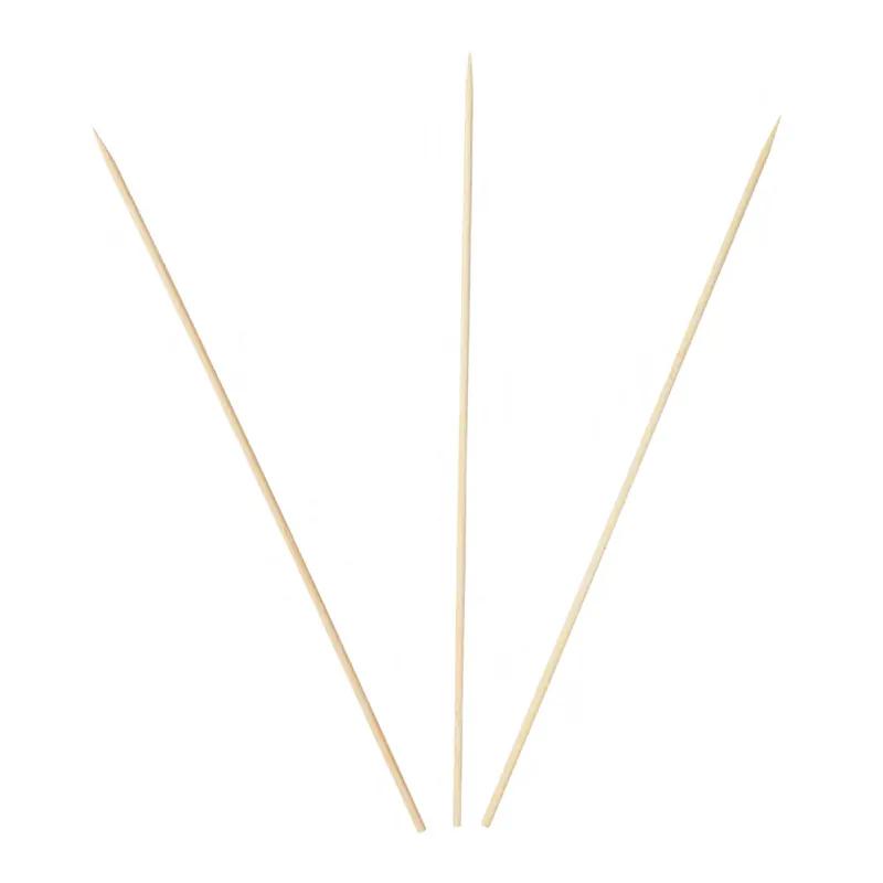 Skewer Shish Kabob 10 IN Bamboo Round Natural 1000/Pack