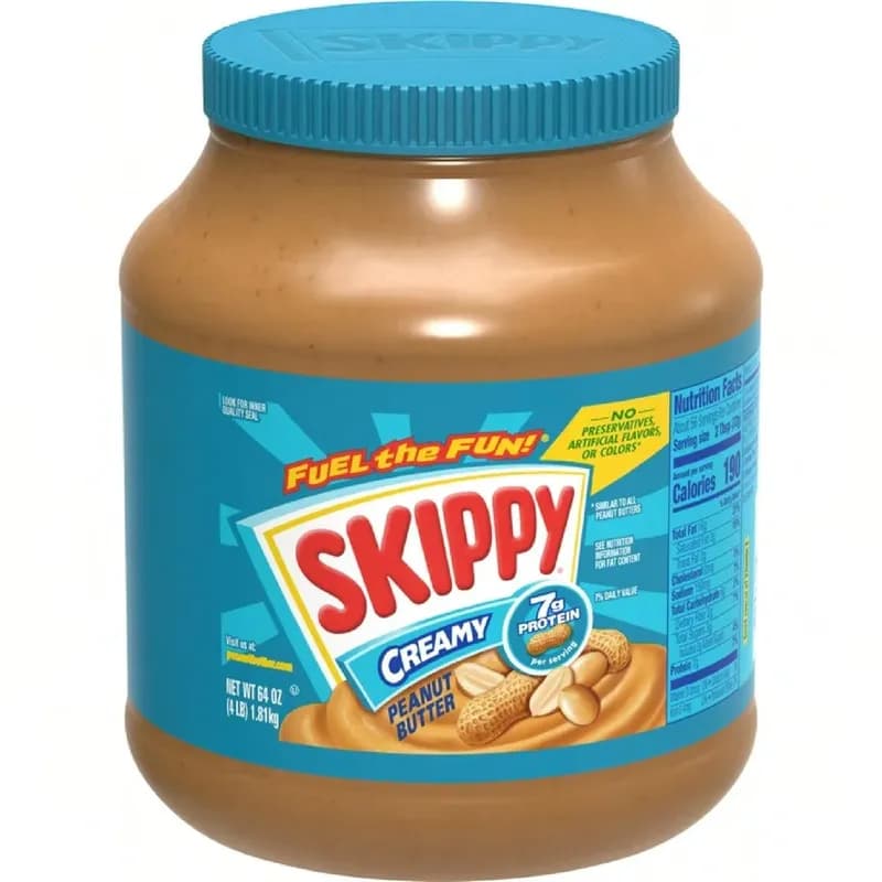 SKIPPY® Creamy Peanut Butter 64 OZ 6/Case
