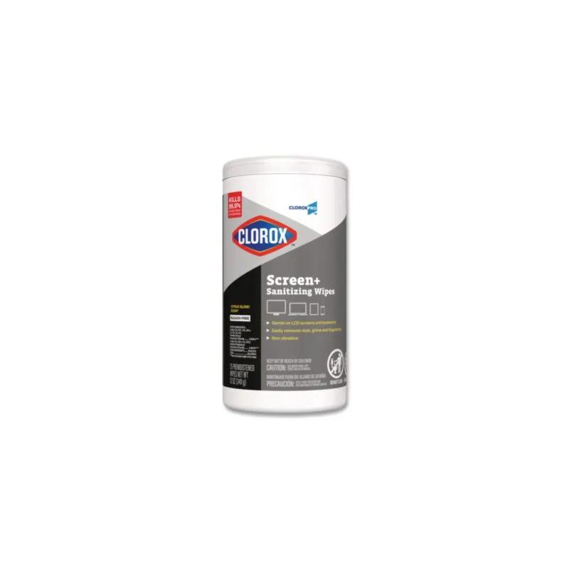Clorox® Screenplus Sanitizer Wipe 75 Count/Pack 6 Packs/Case