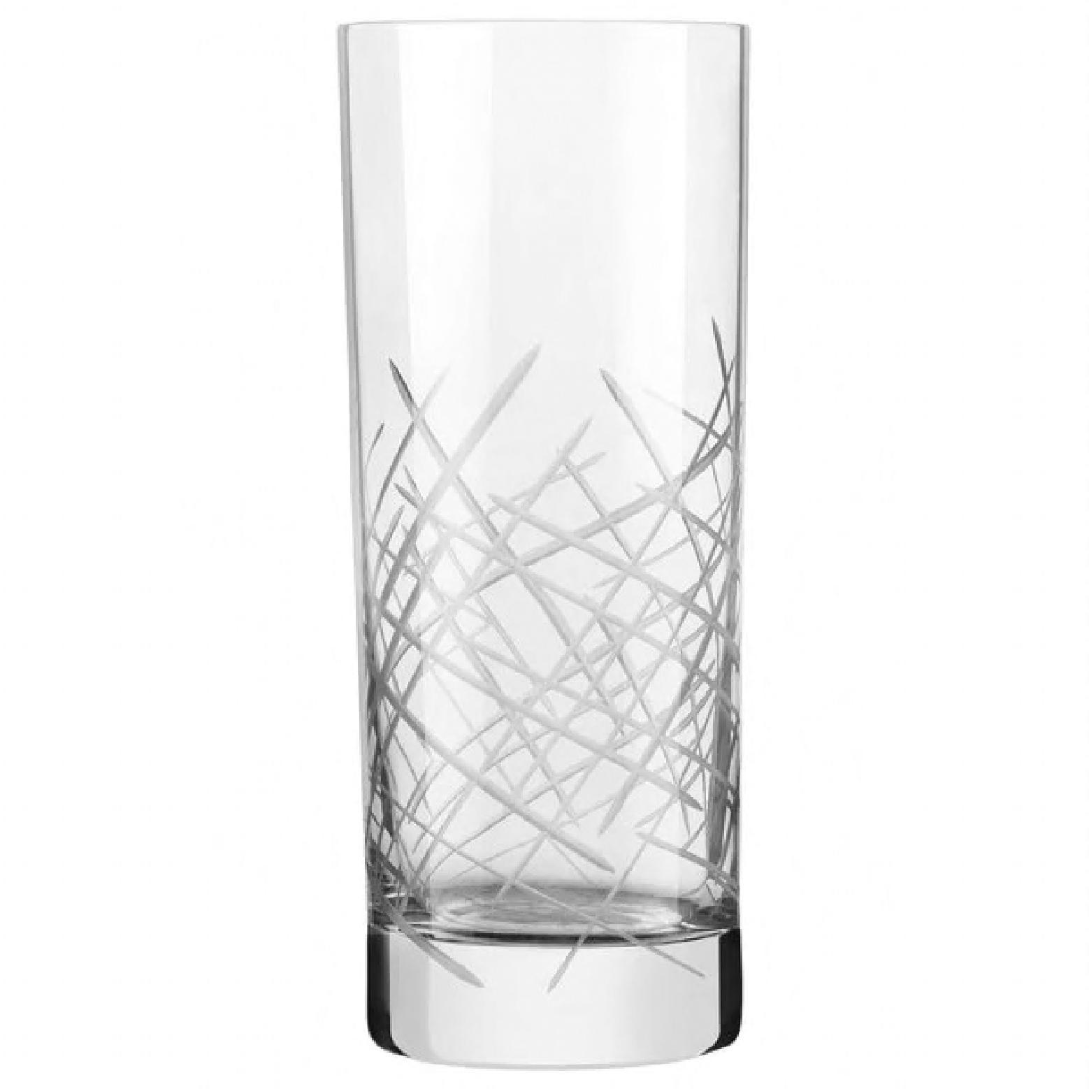 Renewal Crosshatch Beverage Glass 15 FLOZ Glass 24/Case
